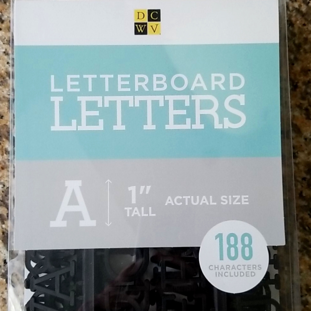 NIB Letterboard Letters